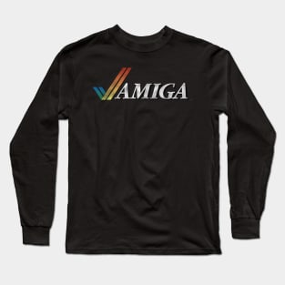 Commodore Amiga Computer Shirt Long Sleeve T-Shirt